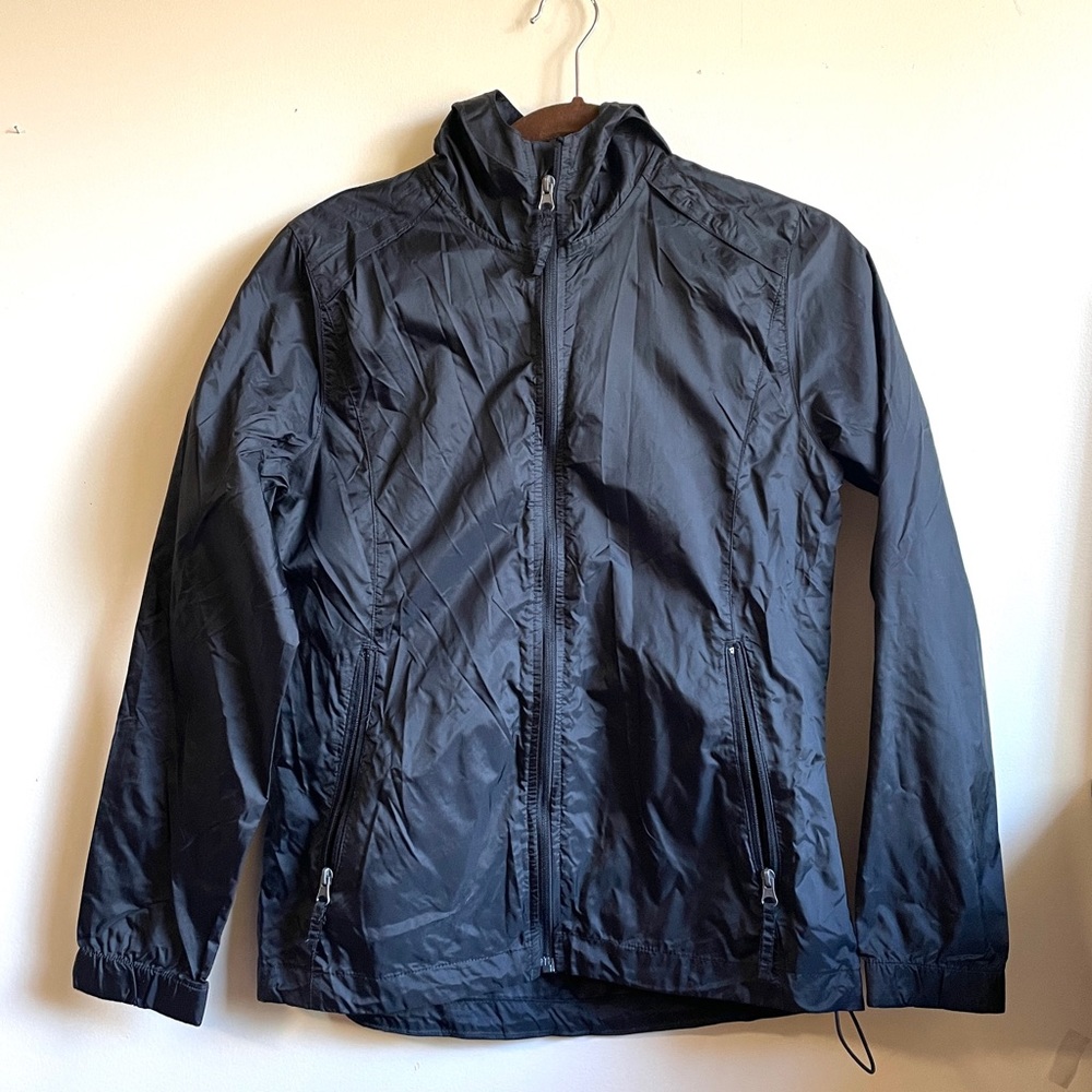 Packable Windbreaker Black Woman’s Size S